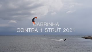 Cabrinha Contra 1 Strut 7 und 11qm Test 2021 [upl. by Ettenotna218]