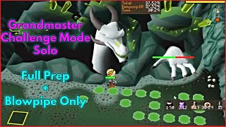 OSRS Solo CoX CM Grandmaster Speedrun Prep  Blowpipe Only [upl. by Isador]