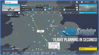 ✈ How Do You Create Flight Plans in Microsoft Flight Simulator 2020 ✈ [upl. by Barty]