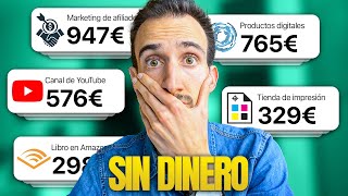 Encontré 5 Negocios Online Para Ganar Dinero Sin Invertir [upl. by Assilym]