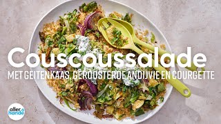 Couscoussalade met geitenkaas  Recept  Allerhande [upl. by Katuscha]