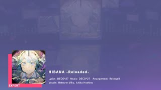 HIBANA Reloaded  Expert Lvl 28 Full Combo [upl. by Sadoff]