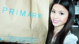 PRIMARK HAUL 2013 [upl. by Irt]