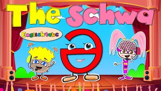 The Schwa ə  Two Syllable Words  Phonics Song [upl. by Stannwood580]