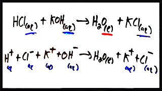 Molecular Complete Ionic and Net Ionic Equations [upl. by Carrie]