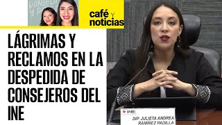 CaféYNoticias  Julieta Ramírez a Lorenzo Córdova su gestión quedó marcada por la “arrogancia” [upl. by Barden]