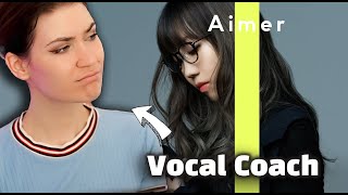 Vocal Coach Reaction to AIMER  Zankyosanka  THE FIRST TAKE Demon Slayer Kimetsu no Yaiba 残響散歌 [upl. by Barvick387]