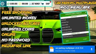 Car parking multiplayer MOD menu apk  Everything Unlocked Unlimited Money New Update [upl. by Wendell]