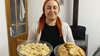 Eski usul SARIMSAKLI BANİK ve YUMURTALI BANİK köftesi👩🏻‍🍳🧿🥹 [upl. by Narcho]