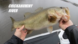 Chickahominy River March Bass Fishing  Fishers of Men Tournament [upl. by Bhayani]