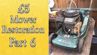 £5 mower restoration part 6 smallenginenation [upl. by Duax67]