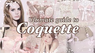 Coquette aesthetic style guide ♡ Brief history into the style amp how to dress it 🎀 [upl. by Tavie551]