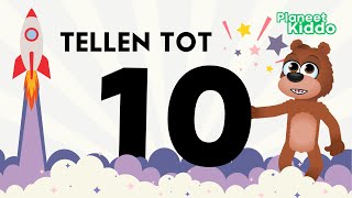 Leren Tellen Van 1 Tot 10 • Cijfers Leren • Leerzame Kinderfilmpjes • Count From 1 to 10 in Dutch [upl. by Gniy]