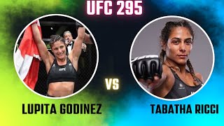 Tabatha Ricci vs Lupita Godinez Fight BreakdownampPrediction ufcfightnight ufcpredictions ufc295 [upl. by Lehar]