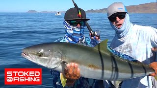 Cedros Island Yellowtail Fishing Part Three  Stoked On Fishing  Full Episode  2020 [upl. by Veradis]