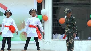 Ye Mere Watan Ke Logo  HD English Medium School Republic Day Dance  201819 [upl. by Guerra]