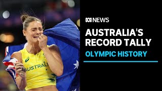 Australia notches its best ever gold tally in Olympic history  ABC News [upl. by Dodi]