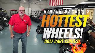 Winter Gardens Hottest Wheels Golf Cart Event Powered by Giant Specialty Vehicles [upl. by Yleen276]