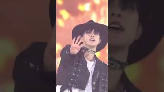 SBS Gayo Daejeon Yeonjun The Boyz ATEEZ and Cravity performed THAT THAT PSY and Prod SUGA [upl. by Aiekal]