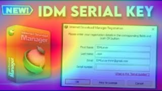 Internet Download Manager Serial Number 2023  IDM Serial Number March Tech [upl. by Ahsienom275]