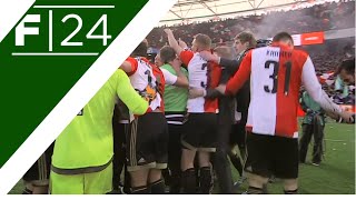 KNVB Cup Final Highlights  Feyenoord 21 Utrecht [upl. by Rednijar]