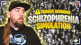 Schizophrenia Simulation Auditory Hallucinations [upl. by Enidanreb]