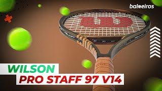 REVIEW RAQUETE WILSON PRO STAFF 97 V14 [upl. by Penhall]