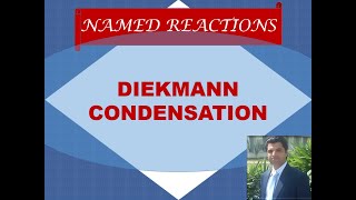 Diekmann Condensation  Named Organic Reactions  Organic Chemistry  Chemwonders  Salman Zafar [upl. by Hekking]