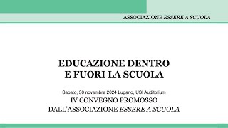 EDUCAZIONE DENTRO E FUORI LA SCUOLA  prima parte [upl. by Aurora]