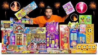 Diwali Vlog 2024 Celebration Fireworks Stash Crackers Testing  Yogesh 01 [upl. by Pressey]