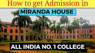 Miranda house college delhi  admission process fees courses delhi university  knowducation [upl. by Acsecnarf89]