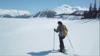 Garibaldi Lake Snowshoe Trip [upl. by Oyek]