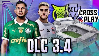 EFOOTBALL 24 A MAIOR ATUALIZAÇÃO NOVOS TIMES BR NOVOS UNIFORMES DATA ESTADIOS CONTEÚDOS DLC34 [upl. by Siuraj146]