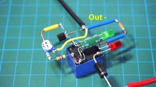 Auto cut off 12v Battery charger circuit using Relay Simple 12 volt Battery Charger [upl. by Scibert]