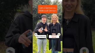 Gen Z German vs Millenial German [upl. by Ffej]