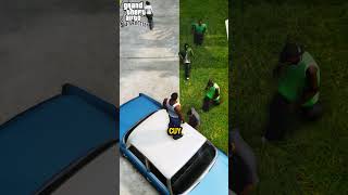 PERBEDAAN NAIK KE ATAS MOBIL KETIKA TERKENA BINTANG DI GTA VICE CITYGTA SAGTA 3GTA 4GTA5shorts [upl. by Ahsram]