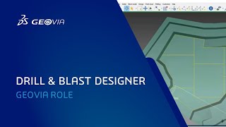 Drill amp Blast Designer Role  Surpac  GEOVIA [upl. by Elleoj]