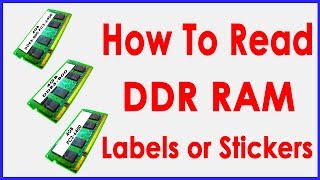 DDR RAM How to read Memory Specifications [upl. by Kelsey665]