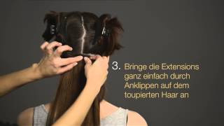 ClipIn Extensions 100 Echthaar  1001extensionsde [upl. by Oecile]