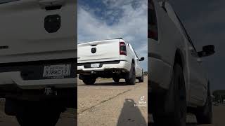 2022 Ram 1500  Corsa Pro Series Muffler Replacement w Factory Axleback Resonators [upl. by Serilda]