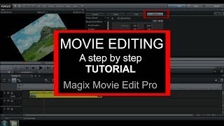 Magix Movie Edit Pro 2015 Tutorial [upl. by Creight20]