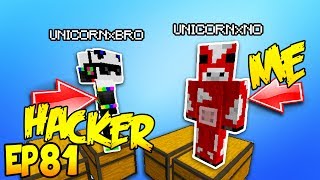 CHANGING MY NAME TO TROLL HACKER Minecraft Hacker Trolling EP81 [upl. by Karl]