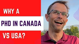 Shocking Answer Revealed Best Country For A PhD  Canada Or USA [upl. by Ahsieit973]