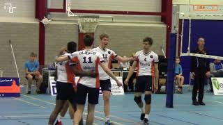 Volleybal Heren Topdivisie De Witte Olhaco H1  Sliedrecht Sport H1 25112017 [upl. by Andriana]