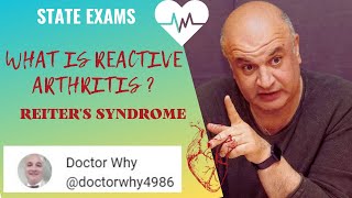 What is Reactive Arthritis Reiters Syndrome How to Answer Exam Questions [upl. by Ahsel780]