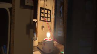 How to make table lamp at homeDIY table lamp using waste material😱diy shortsfeed shorts [upl. by Ailisec]