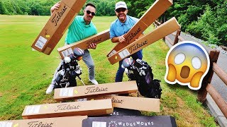 MASSIVE Titleist Full Bag Unboxing [upl. by Golightly]