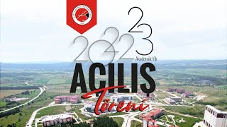 KASTAMONU ÜNİVERSİTESİ 20222023 AKADEMİK YILI AÇILIŞ TÖRENİ [upl. by Yak]