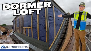 Dormer Loft Conversion Tour  Structure Stage [upl. by Accire]