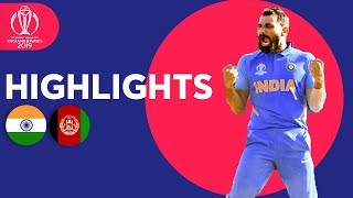 Afghanistan SO Close To Upset  India v Afghanistan  Match Highlights  ICC Cricket World Cup 2019 [upl. by Suhsoj]